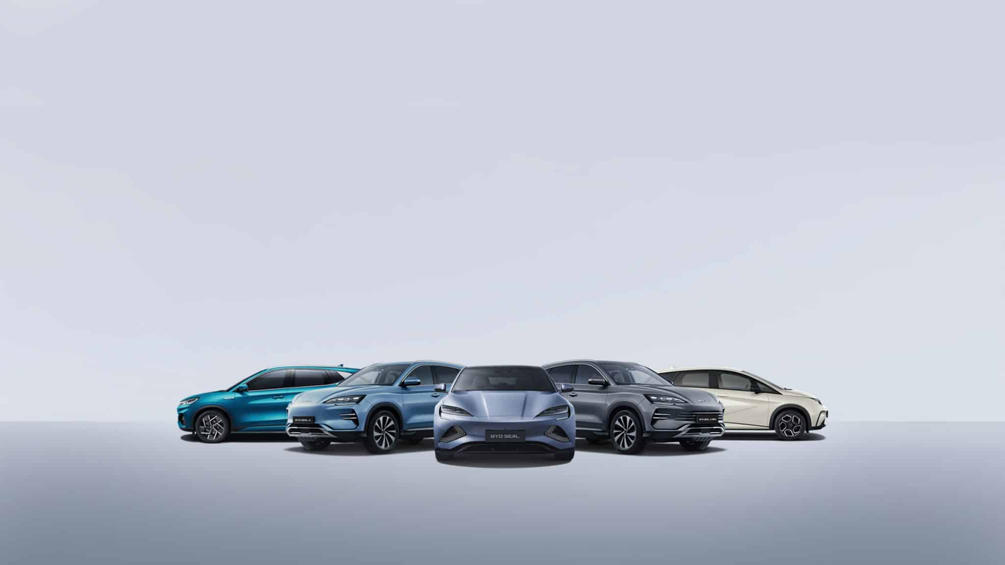 BYD henkilöauto 0 % korko kampanja koko mallisto