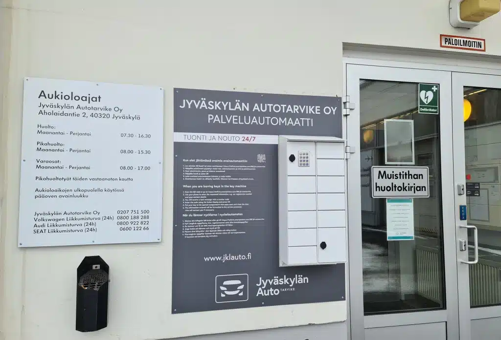 huoltopalvelu palveluautomaatti jyväskylä mikkeli